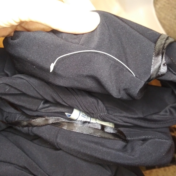 Jessica Howard New Without Tags Sexy Black Ruched Waist Cocktail Dress - Picture 10 of 11